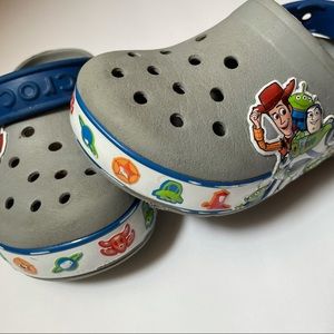 Toy story light up crocs